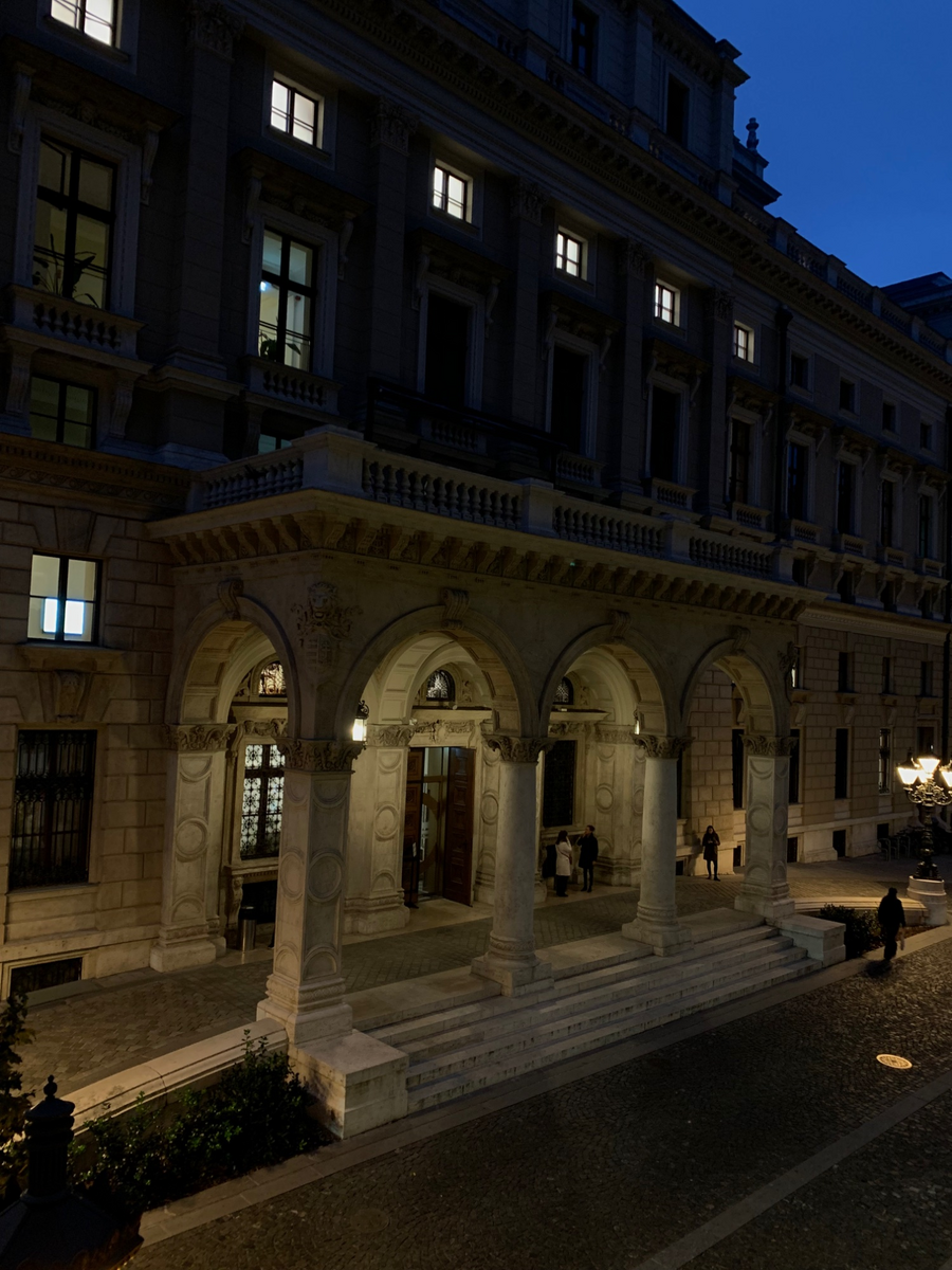 Opera House at night